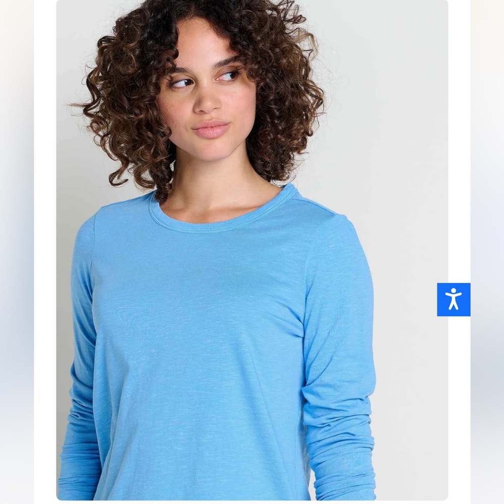 Toad&Co Women's Primo Long Sleeve Crew women’s size medium - Picture 2 of 11